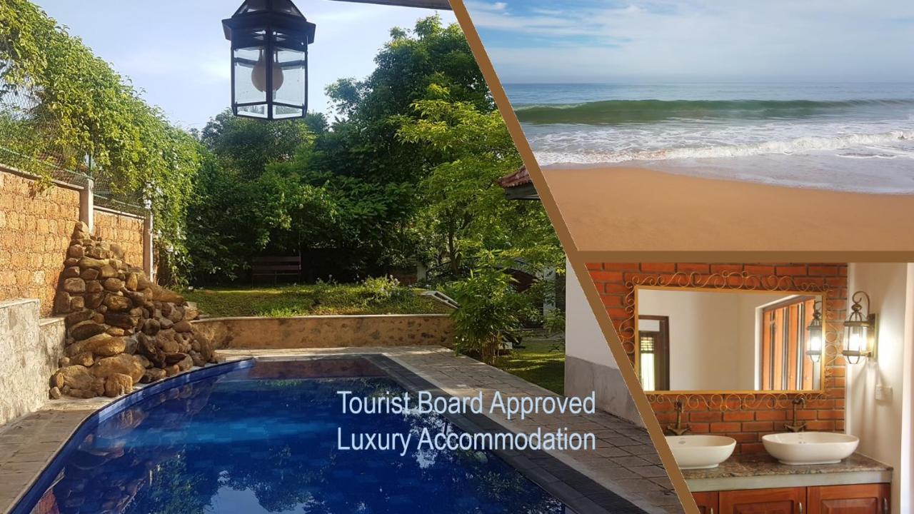 Siriniwasa Luxury Villa With Private Pool Induruwa Ngoại thất bức ảnh